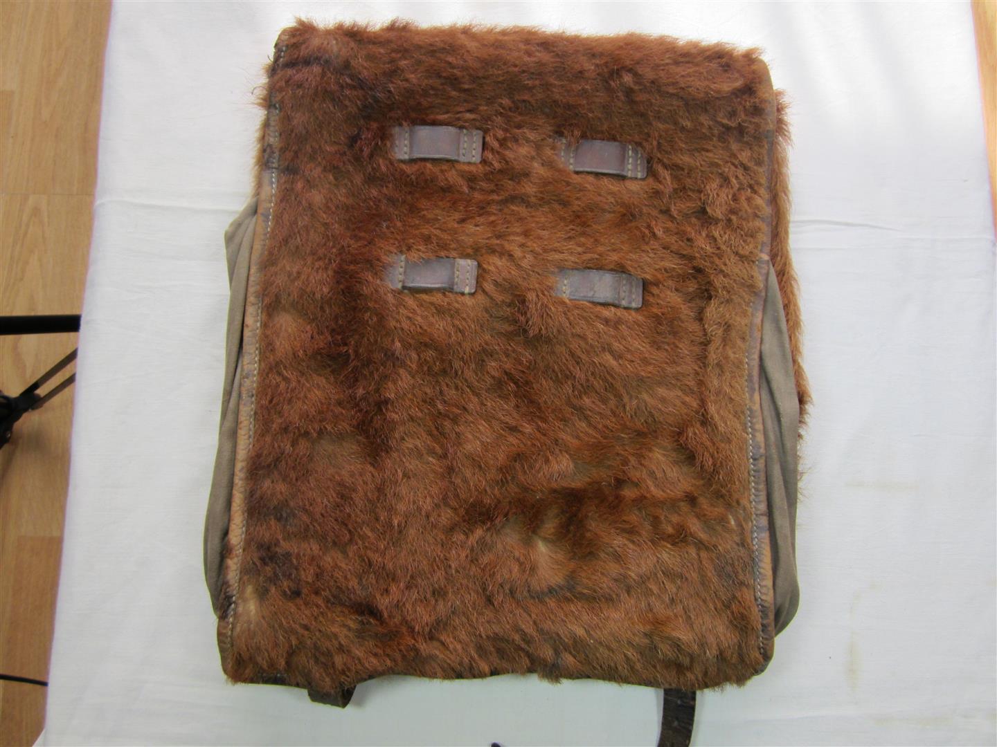 WW2 RAD Fur Back Pack